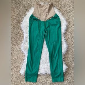 {Indigo Rein} Kelly Green Maternity Pants - Women's Maternity Small